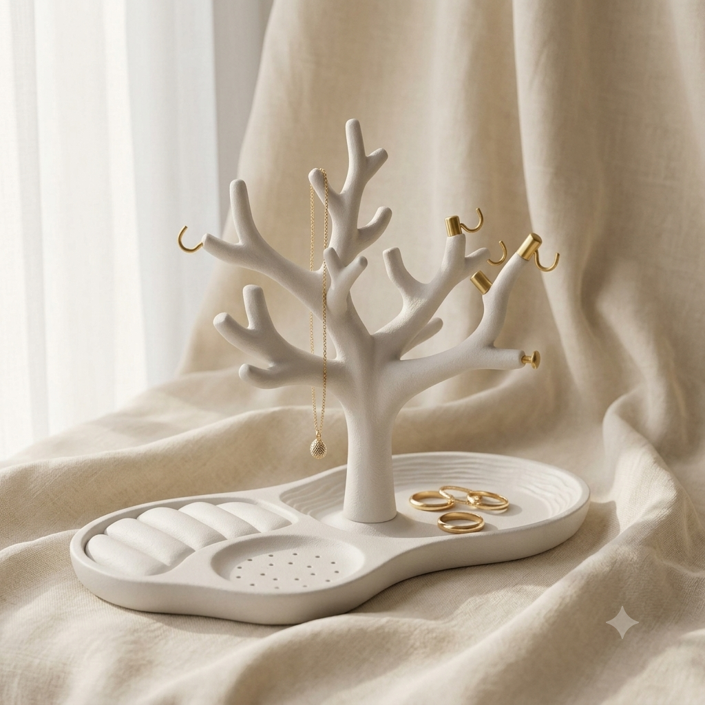 The Grove Jewellery Tree Stand | 3D Printed | Dressoir India